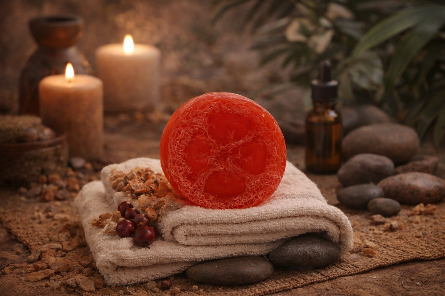 Frankincense Loofah Soap