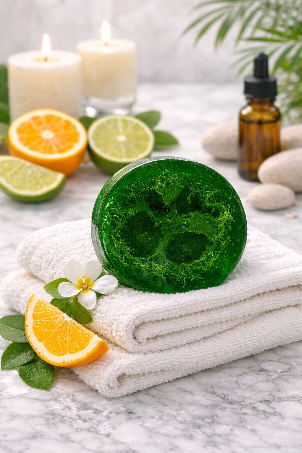 Southern Citrus Glow Loofah Bar