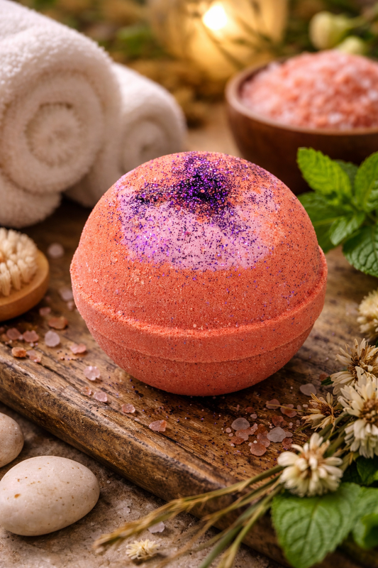 Melon Glow Bath Bomb