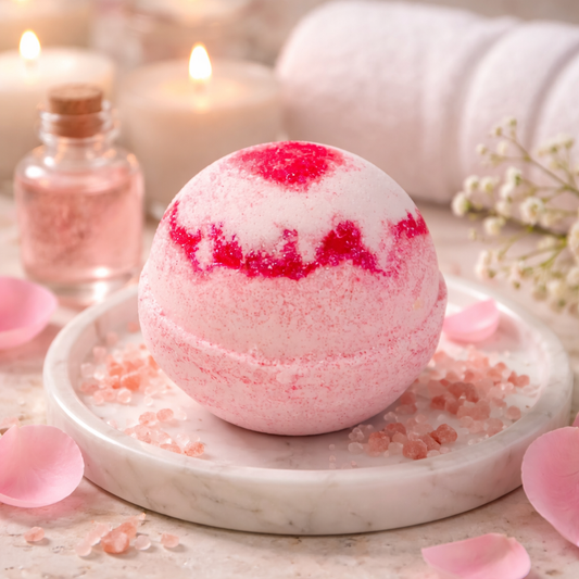 Pink Sugar Rush Bath Bomb