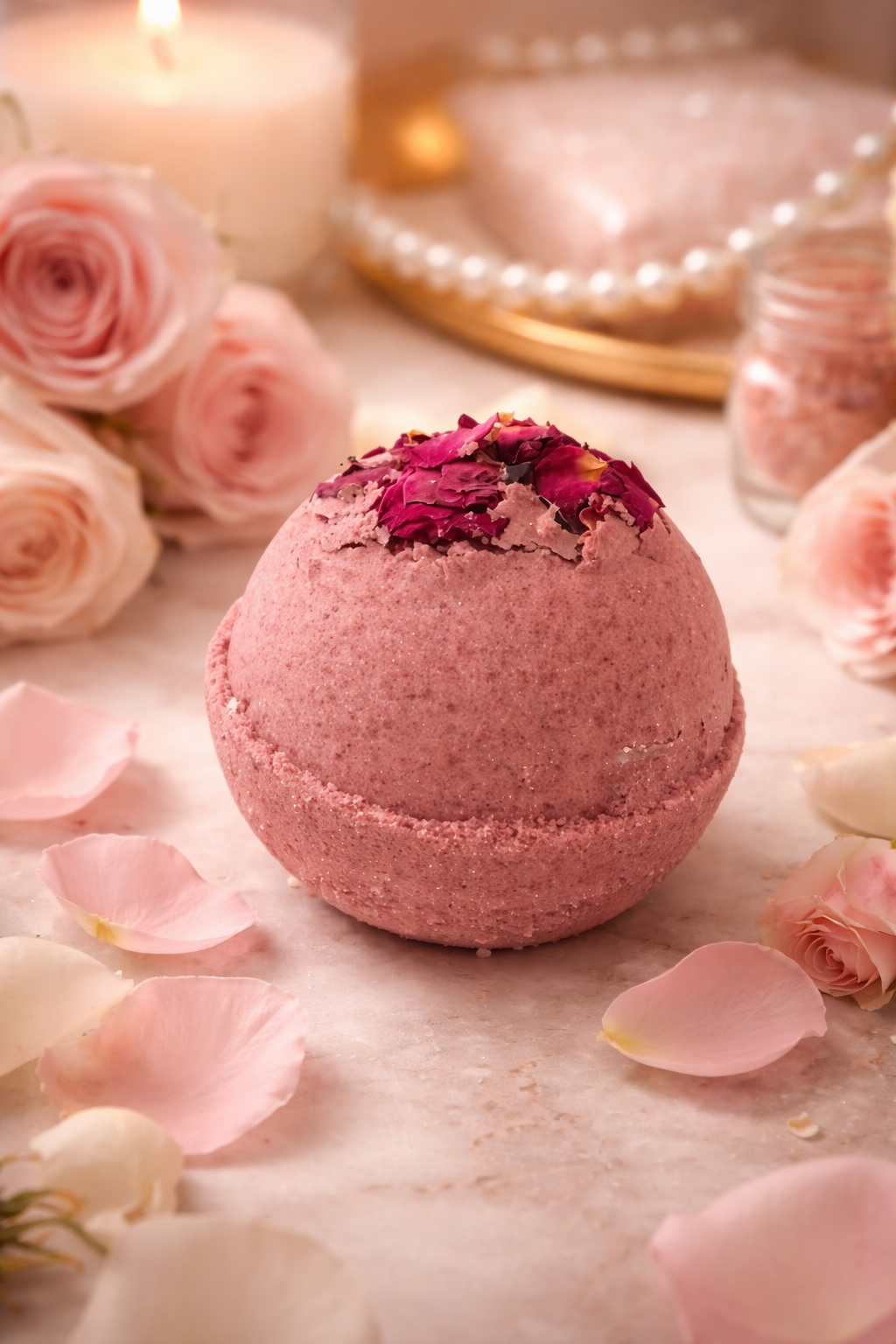 Blushing Rose Bath Bomb