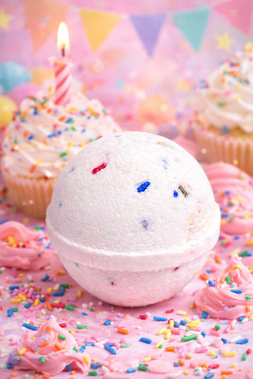 Birthday Cake Bath Bomb